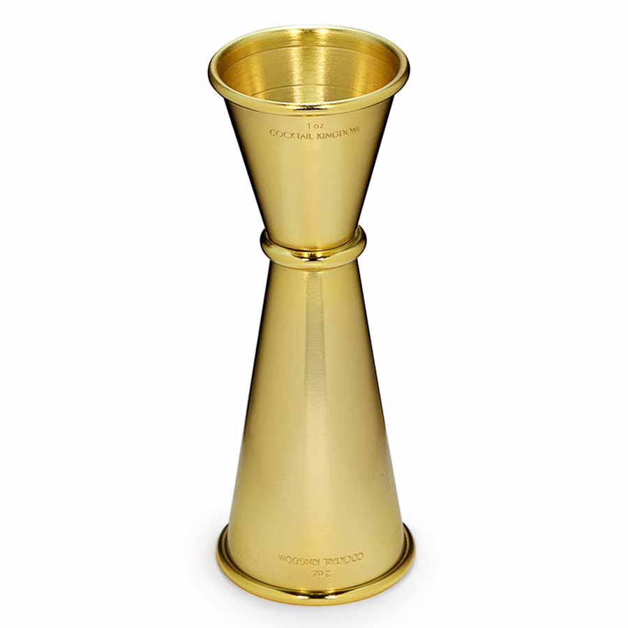 Medidor Japonés Cocktail Kingdom 1oz-2oz Dorado