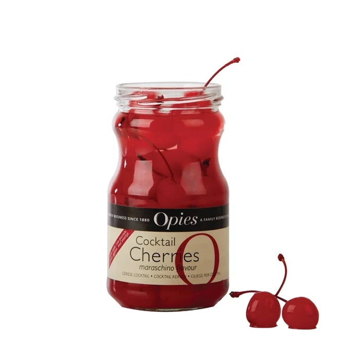 Cerezas cocktail Maraschino 500g Con Tallo