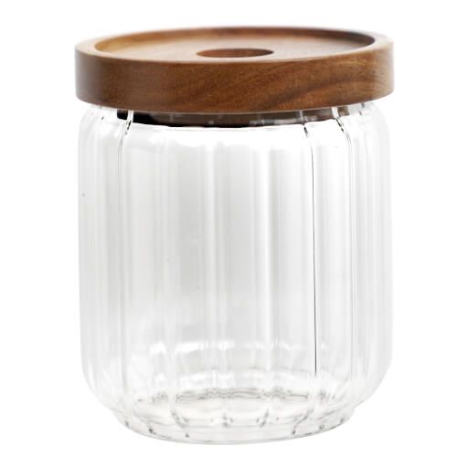 Tarro culinario tapa madera 350ml