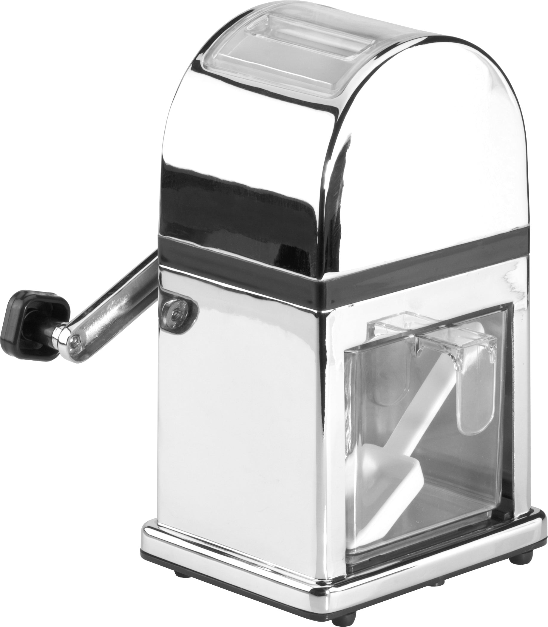 Picador contenedor manual de hielo cromado