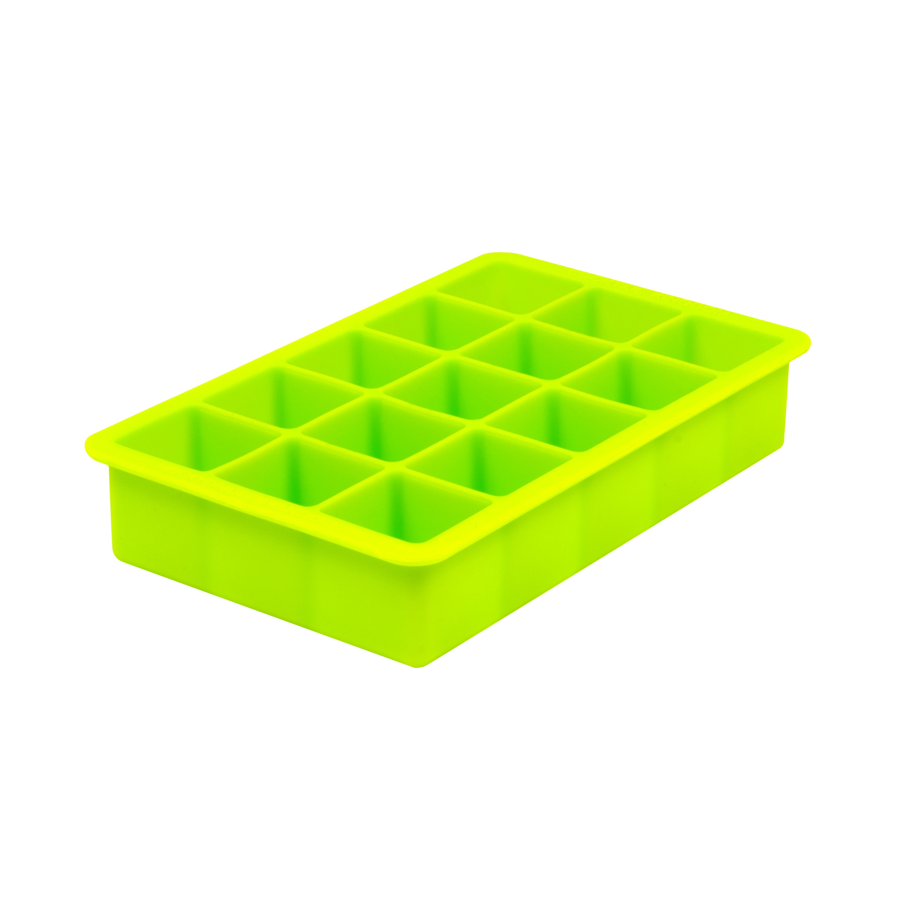 Molde hielo cubos cuadrados 1.25in