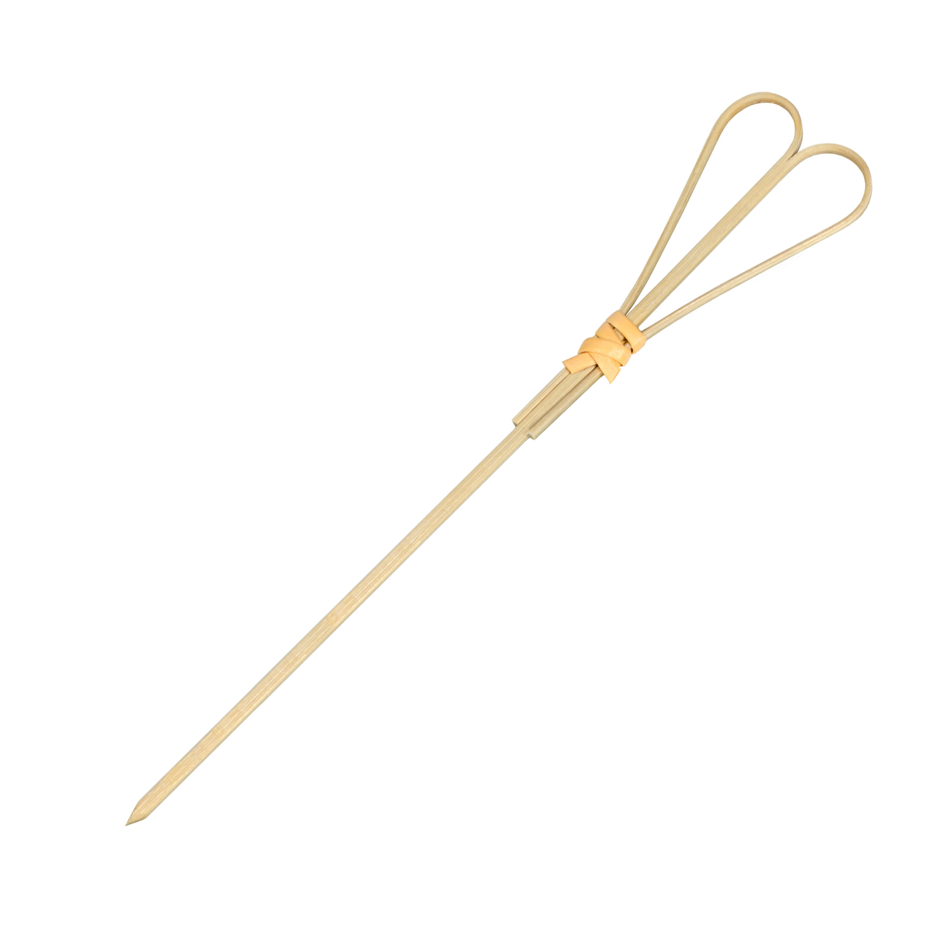 Brocheta Bambu Lazo Corazón 150mm