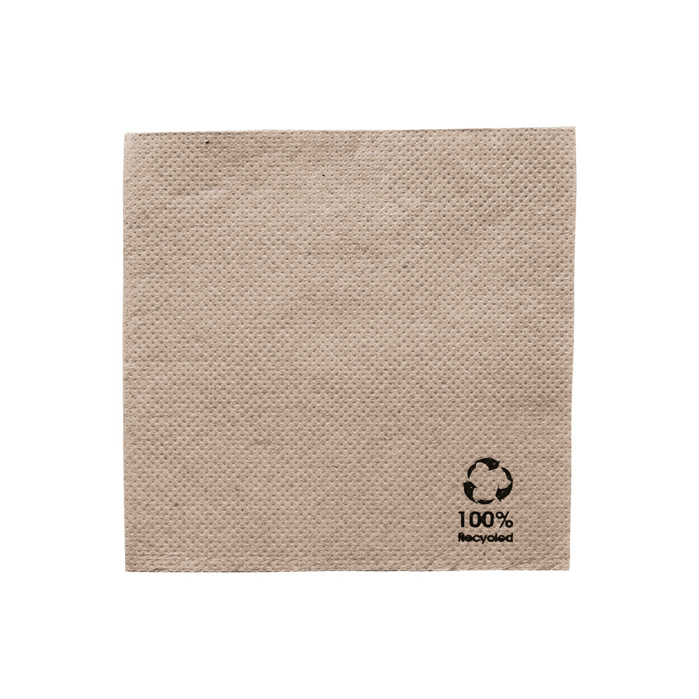 Servilleta Beige 20 x 20 100ud
