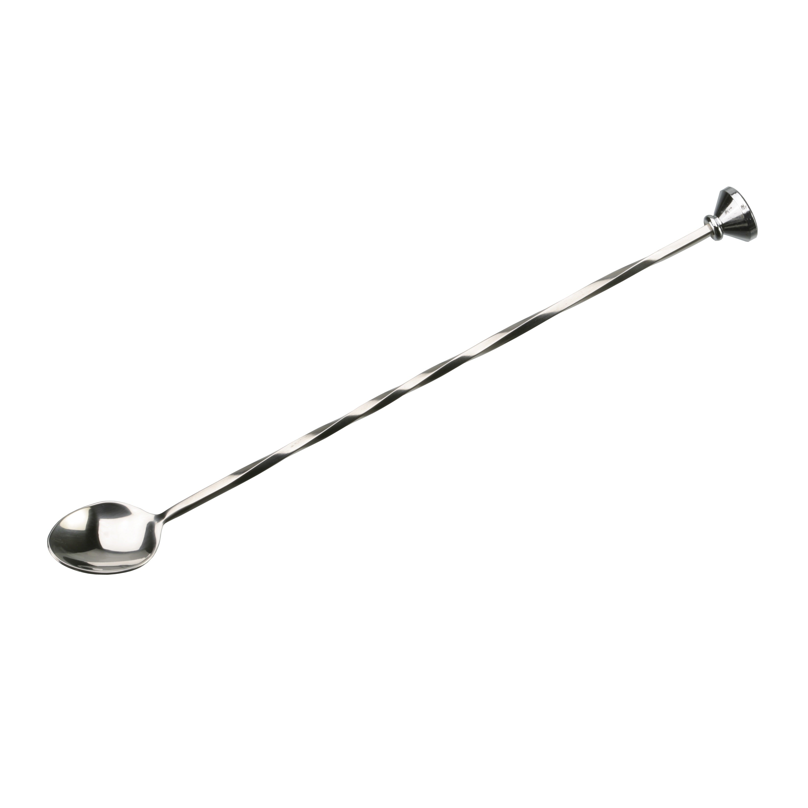 Cuchara Muddler coctel rizada