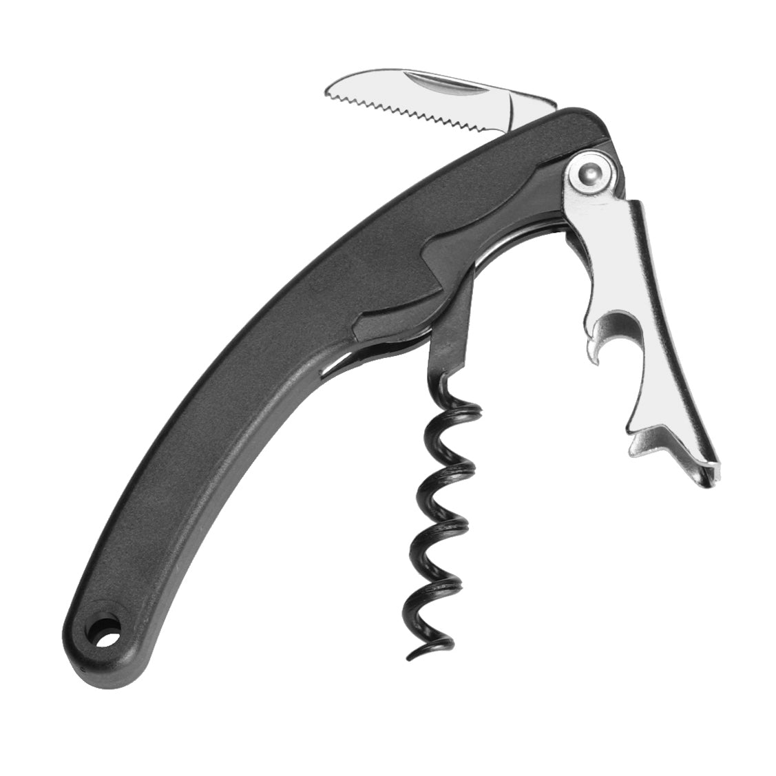 Sacacorchos boomerang con espiral de teflón