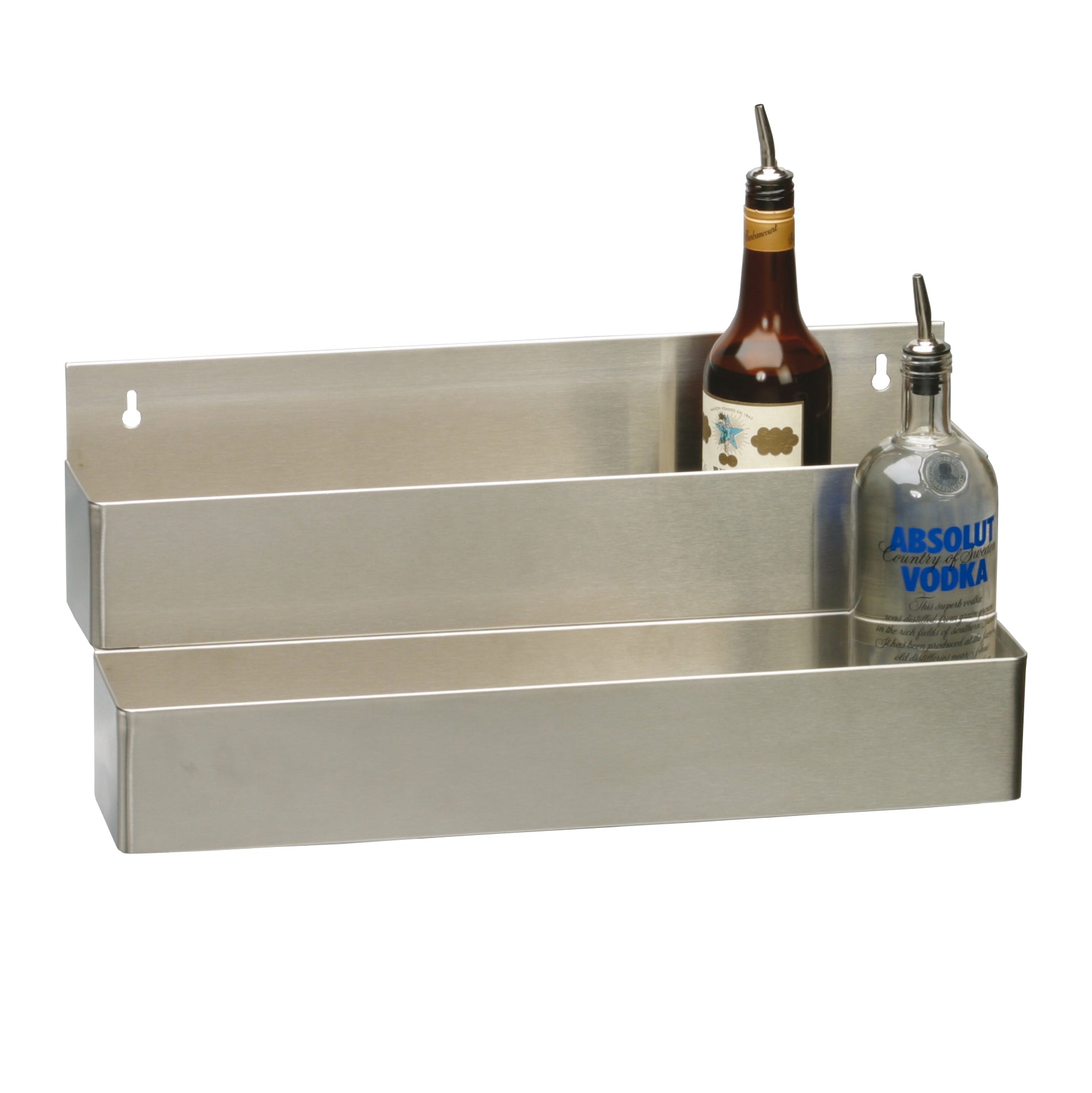 Rack Botellero doble para 6x2bt 56x21x25cm