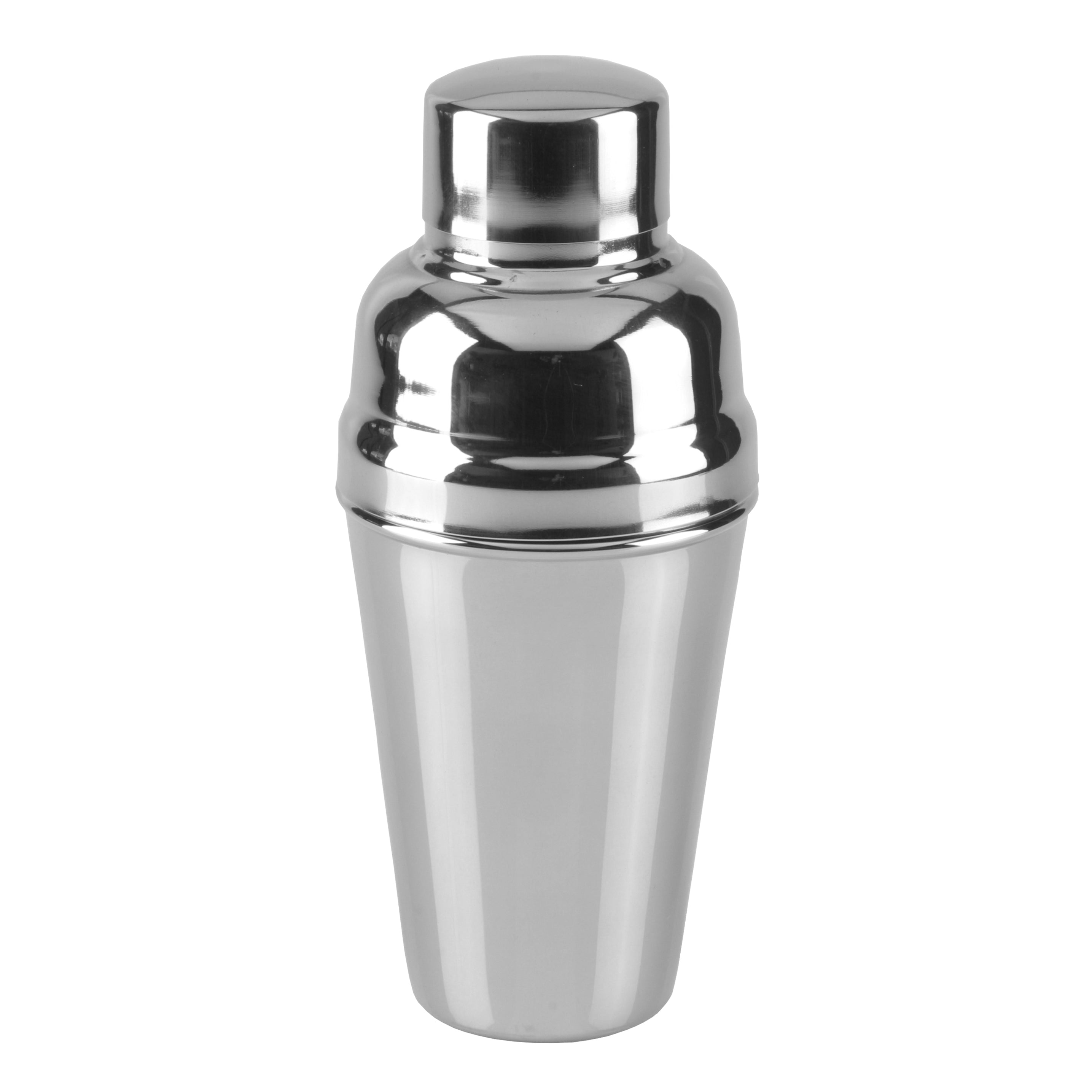 Coctelera 3 piezas tapón agitador 625 ml