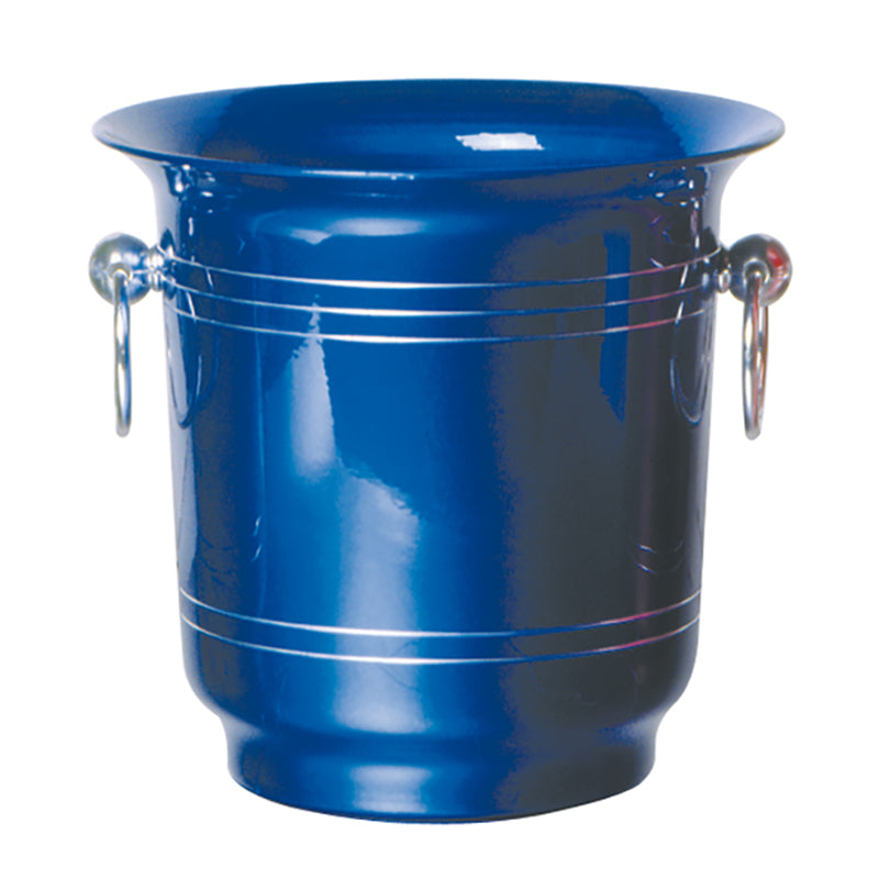 Enfriador de botellasa vino aluminio azul