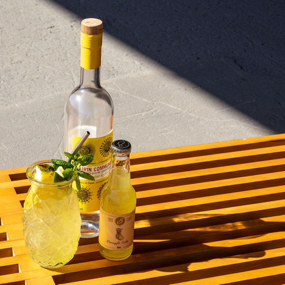 Tiki Vaso Piña Cristal 503ml